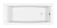 Cersanit VIRGO 180x80 VAŇA OBDĹŽNIKOVÁ akrylátová + nožičky, biela S301-103
