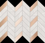Domino BASTILLE WHITE 24,6x29,8 mozaika