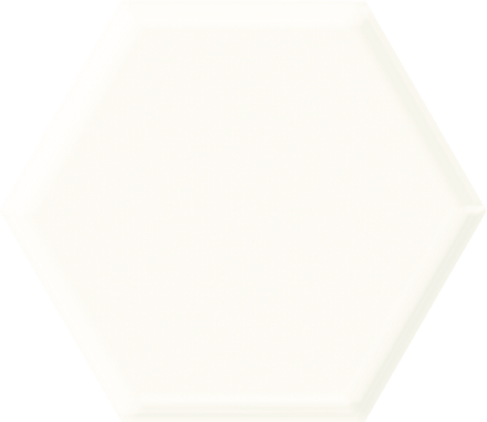 Classica HEKSAGON WHITE STRUKTURA LESK 19,8X17,1 obklad