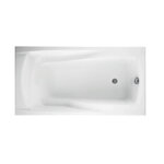 Cersanit ZEN 160x85 VAŇA OBDĹŽNIKOVÁ akrylátová + nožičky, biela S301-127
