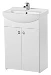 Cersanit CERSANIA NEW UMÝVADLO SO SKRINKOU 60 cm, biele S509-041-DSM