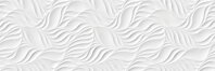 Cifre Ceramica GLACIAR LEAVES WHITE BRILLO REKT. 30x90 obklad