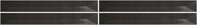 Equipe Cerámicas VITRAL AXIS BLACK 5x40 obklad