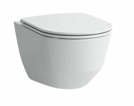 Laufen Pro ZÁVESNÉ WC S DOSKOU SLIM, SKLÁPANÍM SOFTCLOSE, biele H8669530000001
