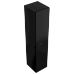 LaVita KOLORADO BLACK LESK 30 SKRINKA VYSOKÁ BOČNÁ 30 cm, čierna lesklá