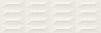 Marazzi COLORPLAY M4KT WHITE STR. CABOCHON 3D REKT. 30x90 obklad