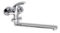 Novaservis Paneláková nástenná vaňová batéria bez príslušenstva 150 mm METALIA 55 chrómová 55072/1,0