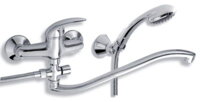 Novaservis Paneláková nástenná vaňová batéria 150 mm METALIA 55 chrómová 55032,0