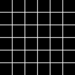 Paradyz ALTEA NERO MOZAIKA PRASOWANA K.4,8X4,8 29,8X29,8 mozaika