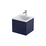 Oristo SIENA SKRINKA POD UMÝVADLO 50 cm, námornícka modrá matná OR45-SD1S-50-14