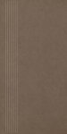 Paradyz INTERO BROWN PRASOWANA MAT. 29,8X59,8 schodovka