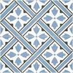 Prissmacer Ceramica HOWARD BLUE MAT 45x45 dlažba