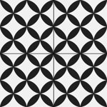 Prissmacer Ceramica CIRCLE BLACK MAT 45x45 dlažba