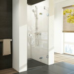 Ravak SPRCHOVÉ DVERE BSD2-90 A-R chróm + transparent (890-905) 0UP7AA00Z1