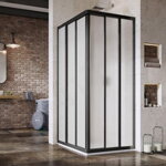 Ravak SPRCHOVÝ KÚT ASRV3-80-198 black + pearl 15V403R211