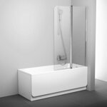 Ravak VAŇOVÁ ZÁSTENA CVS2-100 R bright alu + transparent 7QRA0C00Z1