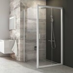 Ravak SPRCHOVÁ PEVNÁ STENA BLPS-100 white + transparent ku sprchovým dverám 9BHA0100Z1