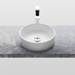 Ravak UMÝVADLO MOON 1 white bez prepadu XJN01300000