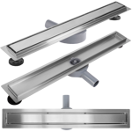 Rea NEOX N PRO NEREZOVÝ SPRCHOVÝ ŽĽAB 900 mm, chróm kartáčovaný REA-G5810