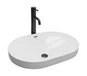Rea ARLETA UMÝVADLO ZÁPUSTNÉ 61,5 cm, biele keramické REA-U8700