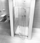 Rea WIKTOR SPRCHOVÉ DVERE 80-100cm, sklo číre REA-K0548