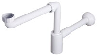 CRONO UMÝVADLOVÝ SIFÓN ŠETRIACI MIESTO, 5/4" - 32 MM, BIELY