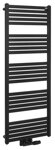 GRUNT vykurovacie teleso 500x1330 mm, stredové pripojenie, čierny mat