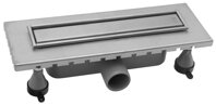ESSEFLOW nerezový sprchový kanálik s roštom 380x136x80 mm
