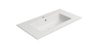 PURA keramické umývadlo Slim 82x46cm, biela mat
