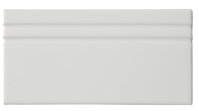 RIVIERA Rodapie Lido White 10x20