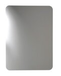 ISHAPE Zrkadlo 500x900mm, zaoblené rohy, bez uchytenia