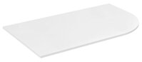 PULSE Rockstone doska 755x12x455mm, ľavá, biela mat