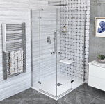 FORTIS LINE obdĺžniková sprchová zástena 1000x1500 mm, rohový vstup