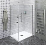 FORTIS LINE obdĺžniková sprchová zástena 1000x1200 mm, L varianta