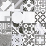 HIDRAULICO dlažba Mosaico Gris 45x45 (1,62m2)