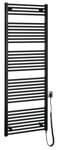 DIRECT-E elektrické vykurovacie teleso, rovné, 600x1680 mm, 800 W, čierna