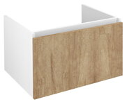LOREA umývadlová skrinka 70x44x51,2cm, 1x zásuvka, dub alabama/biela matná