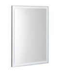 LUMINAR LED podsvietené zrkadlo v ráme 600x800mm, chróm