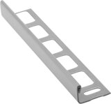 Lišta k obkladom L, leštená nerez, L 250cm, 8mm