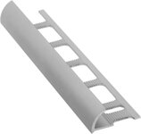 Lišta k obkladom O, matný eloxovaný hliník, L250cm, 8mm