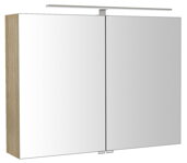 RIWA galérka s LED osvetlením, 81x70x17cm, brest Bardini