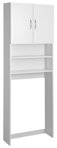 SIMPLEX ECO skrinka za práčku 63x25x190cm, biela
