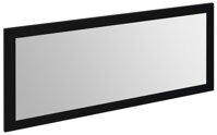 TREOS zrkadlo v ráme 1100x500x28mm, čierna matná