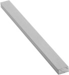 Lišta do obkladov, kartáčovaný eloxovaný hliník, L100cm, 9x5mm