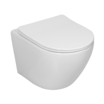 LaVita SINTO ZÁVESNÁ TOALETNÁ MISA, biela porcelánová