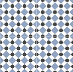 New Way DURHAM BLUE PRE CUT 45x45 patchwork dlažba