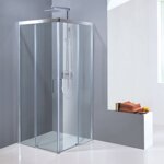 Aquatek DYNAMIC A4 ŠTVORCOVÝ SPRCHOVÝ KÚT 90x90, sklo grapé