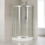 Aquatek DYNAMIC S4 ŠTVRŤ-KRUHOVÝ SPRCHOVÝ KÚT 90x90, sklo číre