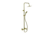 Excellent Clever 2.0 nástenný sprchový set s dažďová sprcha 25 cm, chróm