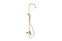 Excellent Glad dažďová nástenný dažďová sprchový set 25 cm, chróm